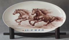 从铁笔到涌泉——谈丁邦海大师绘画艺术中的材质自觉与风格再造