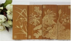 欣赏精美竹雕，可以分为薄艺、镂空、留青