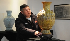 淄川：青瓷莲花尊 盛世之宝器